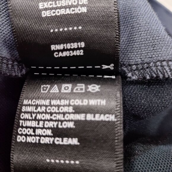 Harley-Davidson Mens Polo Shirt Black & Gray With Yellow Graphics Size L - Picture 10 of 15